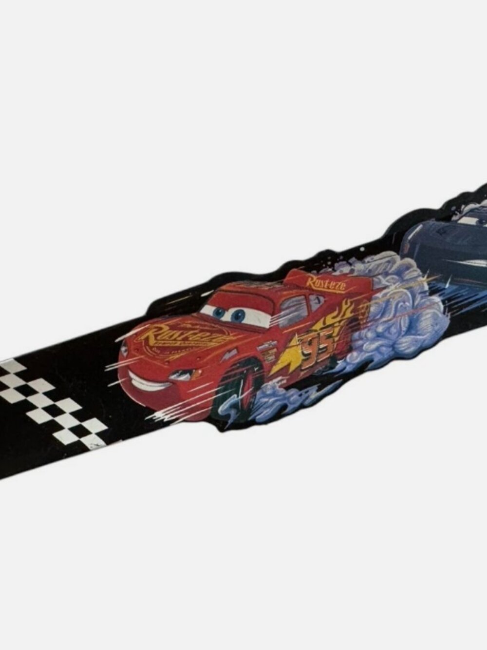 Disney Parks Cars Lightning McQueen Slap Bracelet Silicone Go 95 Race Ready